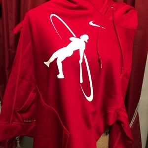 EUC Men’s Nike Therma Fit Sweatshirt Red Size Sm